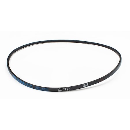 D&D 3L440 FHP V-Belt, 44 in Outside Length, 3/8 in Top Width, 7/32 in Thickness, 1 Ribs 3L440